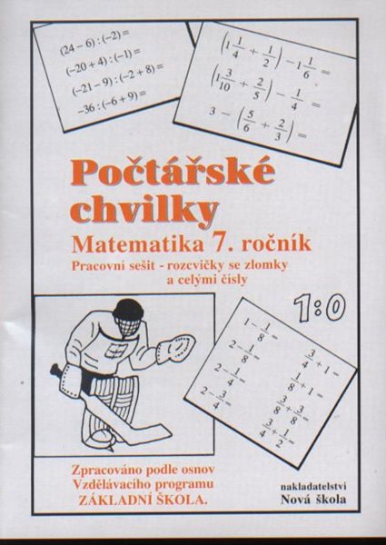 Počtářské chvilky 7.r. pracovní sešit - Rosecká Zdena - A5