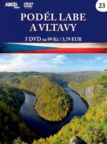 Podél Labe a Vltavy - 5 DVD - neuveden