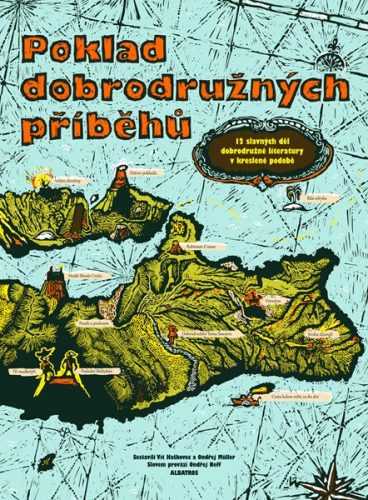 Poklad dobrodružných příběhů - 21x29 cm