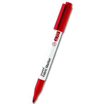 Popisovač na textil Fabric Marker - červená