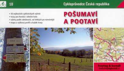 Pošumaví a Pootaví - cykloprůvodce Freytag č.10 - Bartoš Jan - 208x120mm