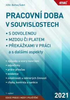 Pracovní doba v souvislostech 2021 - JUDr. Bořivoj Šubrt