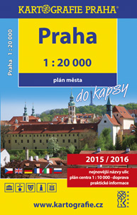 Praha do kapsy atlas města 1 : 20 000 - 10x16