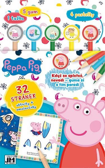 Prasátko Pep - Aktivity s gumami - neuveden