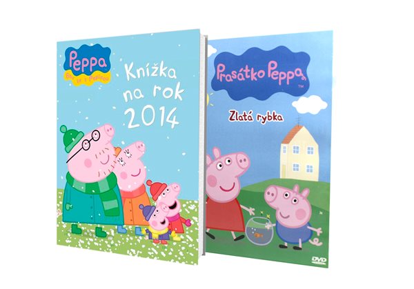 Prasátko Peppa - Knížka na rok 2014 - neuveden - A4