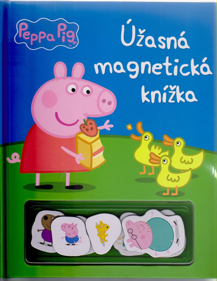 Prasátko Peppa - Úžasná magnetická knížka - neuveden - 22x28 cm