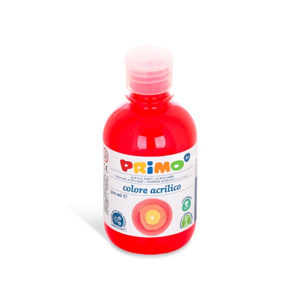 Primo Akrylová barva Acrilica 300 ml - červená