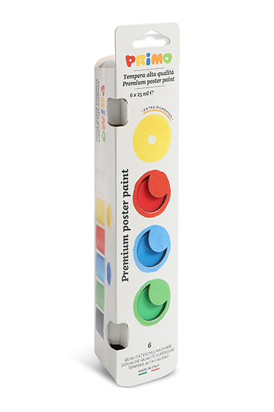 Primo Barvy temperové 6×25 ml