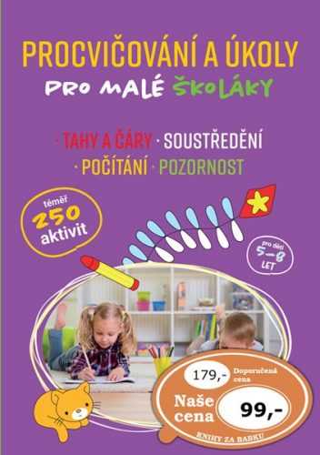 Procvičování a úkoly pro malé školáky - 210 x 297 x 18