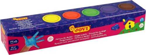 Prstové barvy JOVI - 5×35 ml