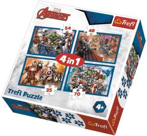 Puzzle Avengers - Jsme tým 4 v 1 (35