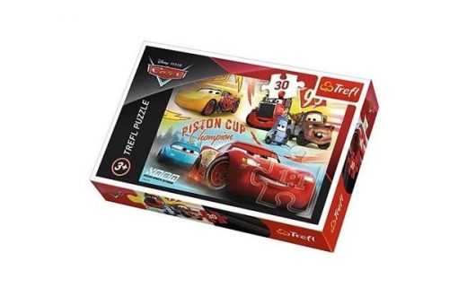 Puzzle Cars 3/ Auta koláž 27x 20cm 30 dílků