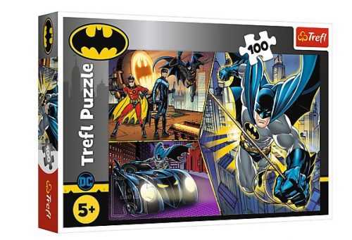 Puzzle Nebojácný Batman 100 dílků