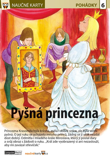 Pyšná princezna - Naučná karta - neuveden