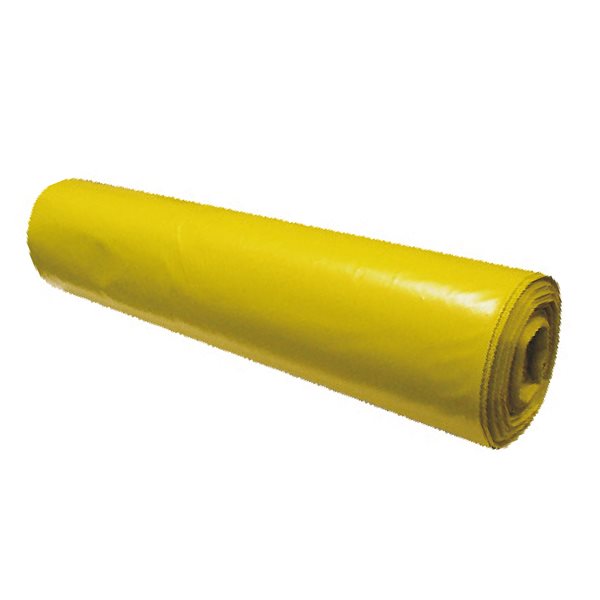 Pytle na odpad 120 l - žluté 80 mic (15 ks)