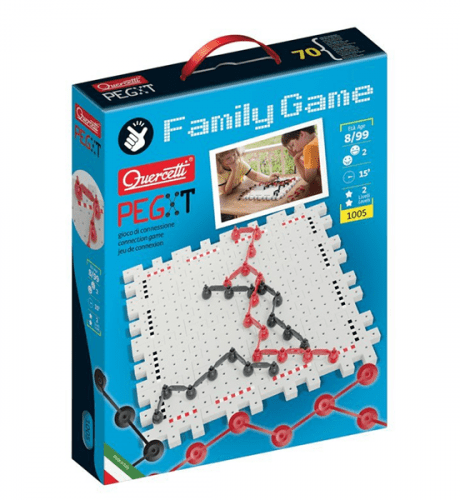 Quercetti Family Game PegXt – strategická propojovací hra