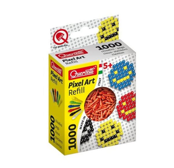 Quercetti Photo Pixel Art 1000 – červená