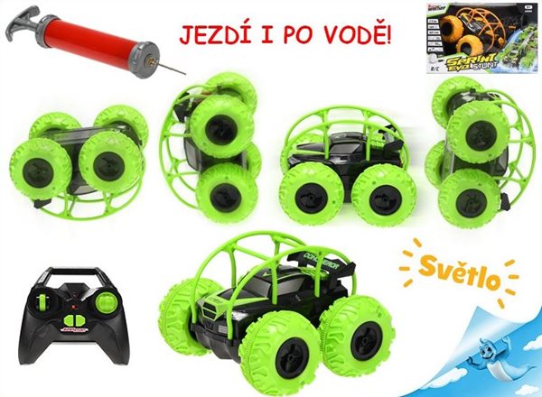 R/C auto obojživelník (země