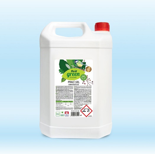 Real green clean - prací gel - 5 L