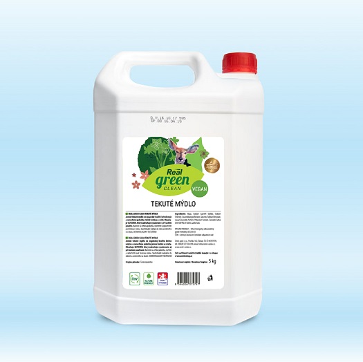 Real green clean - tekuté mýdlo - 5 kg