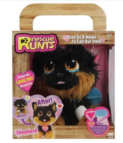 Rescue Runts plyšový pejsek Šmudlík Německý Ovčák 18cm