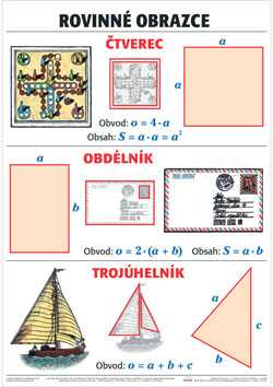 Rovinné obrazce - tabule 67×96 cm (š/v)