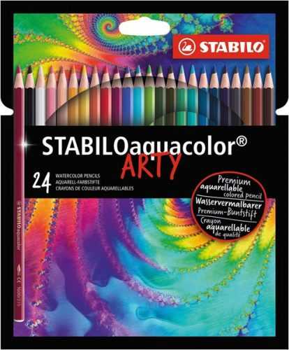 STABILO Aquacolor pastelky ARTY line - 24 barev