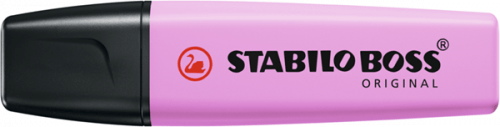 STABILO BOSS ORIGINAL Pastel Zvýrazňovač - růžovo-fialová