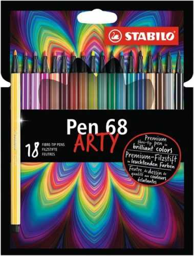 STABILO Pen 68 Fixy ARTY line - sada 18 barev