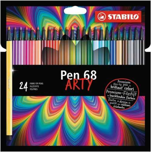 STABILO Pen 68 Fixy ARTY line - sada 24 barev