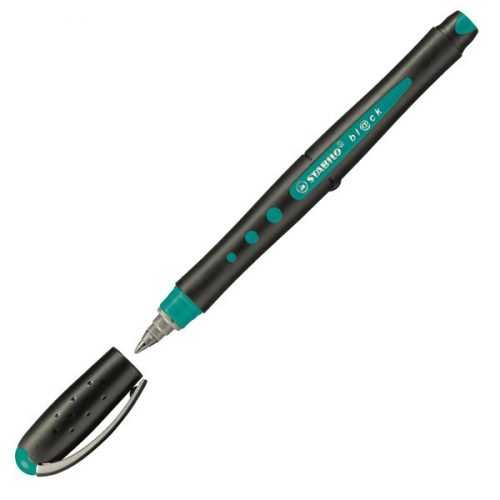 STABILO black fine Roller - tyrkysová