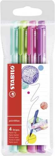 STABILO pointMax Liner - sada 4 barev