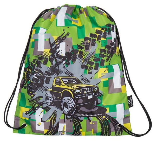 Sáček na cvičky Bagmaster - LIM 7 D GREEN/YELLOW/BLACK