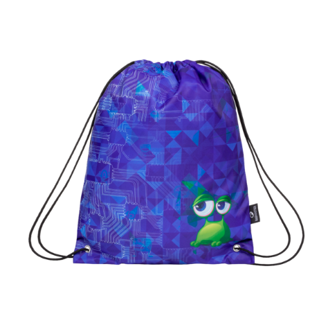 Sáček na cvičky Bagmaster - MARK 20 B BLUE/GREEN/BLACK