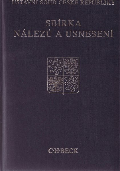 Sbírka nálezů a usnesení Ústavního soudu - 14x20 cm