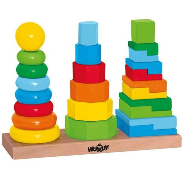 Set skládacích věží - Woody