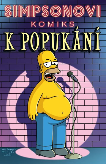 Simpsonovi Komiks k popukání - Groening Matt - 17x26