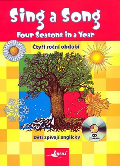 Sing a Song: Four Seasons in a Year + CD - Suska Agnieszka - 21x27