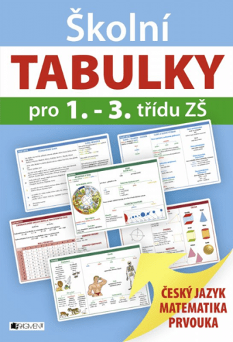 Školní TABULKY pro 1.-3. třídu ZŠ - 20x29 cm