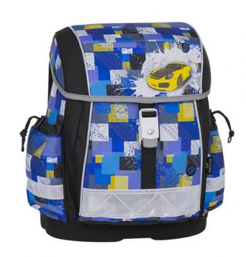 Školní aktovka Bagmaster - EPSON 8 B BLACK/BLUE/YELLOW