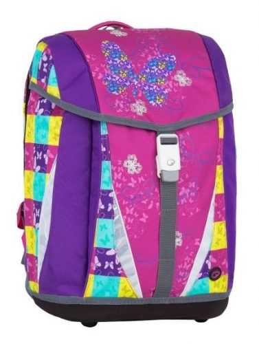 Školní aktovka Bagmaster - POLO 7 A PINK/VIOLET