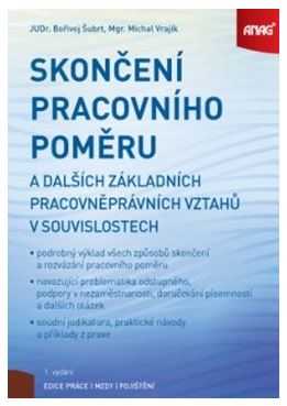 Skončení pracovního poměru a dalších základních pracovněprávních vztahů v souvislostech - Bořivoj Šubrt; Michal Vrajík