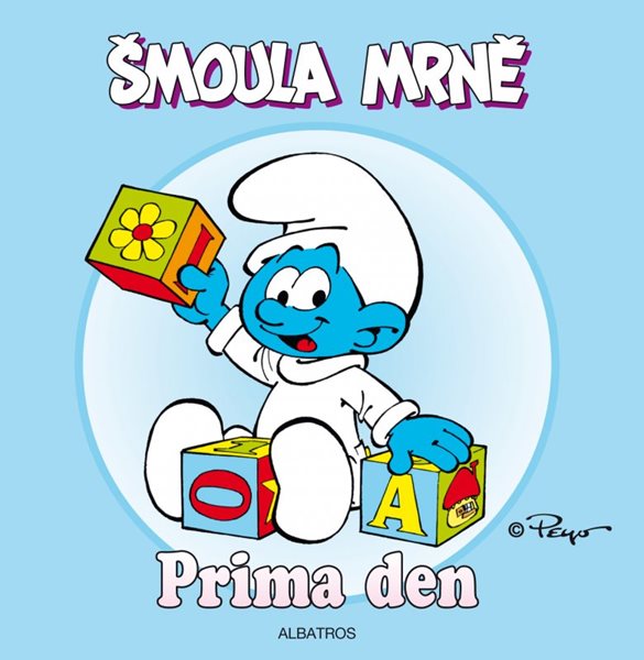 Šmoula Mrně - Príma den! - Peyo - 15x15