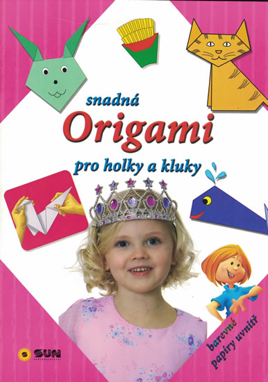 Snadná origami pro holky a kluky - růžová - neuveden