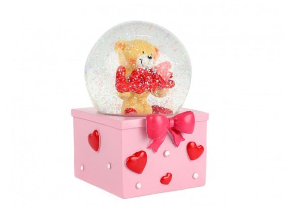 Sněhová koule/ Těžítko medvěd velké 15cm