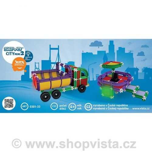 Stavebnice SEVA City mini 2 /233 dílů/