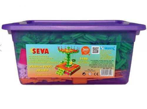Stavebnice SEVA Přijela pouť Jumbo - box /1486 dílů/