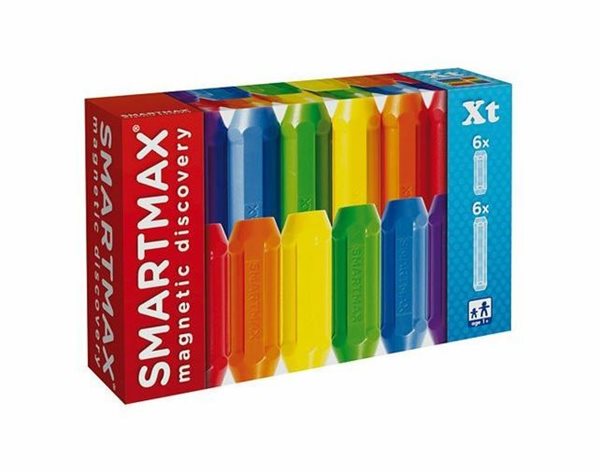 Stavebnice SmartMax - krátké a dlouhé tyče - 12 ks