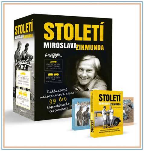 Století Miroslava Zikmunda - dárkový box (3 knihy) - Zikmund M.