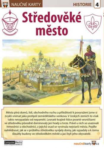 Středověké město - Naučná karta - neuveden